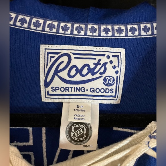 Roots Toronto Maple Leafs Jersey Hoodie - Picture 4 of 4